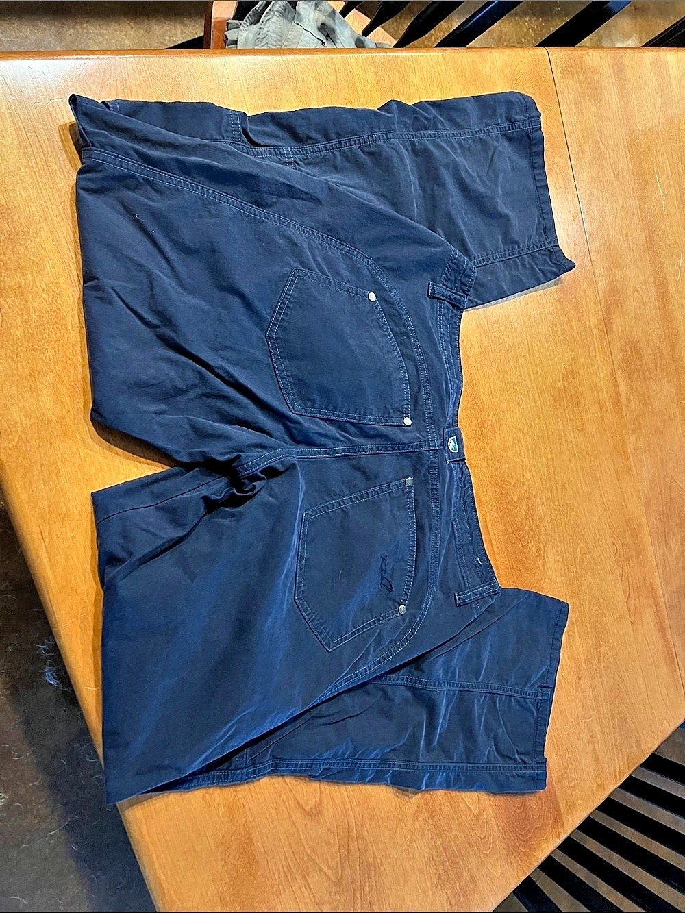Kuhl Men's Cargo Shorts Size Medium Blue